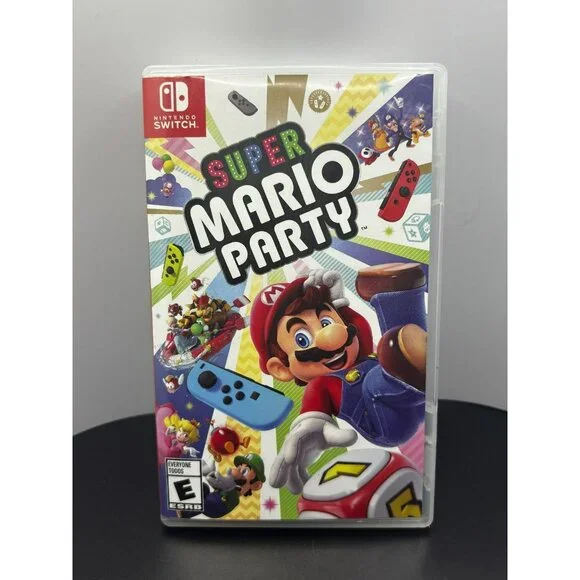 Nintendo Switch Game - Super Mario Party Physical Game Cartridge original Box - Picture 1 of 6